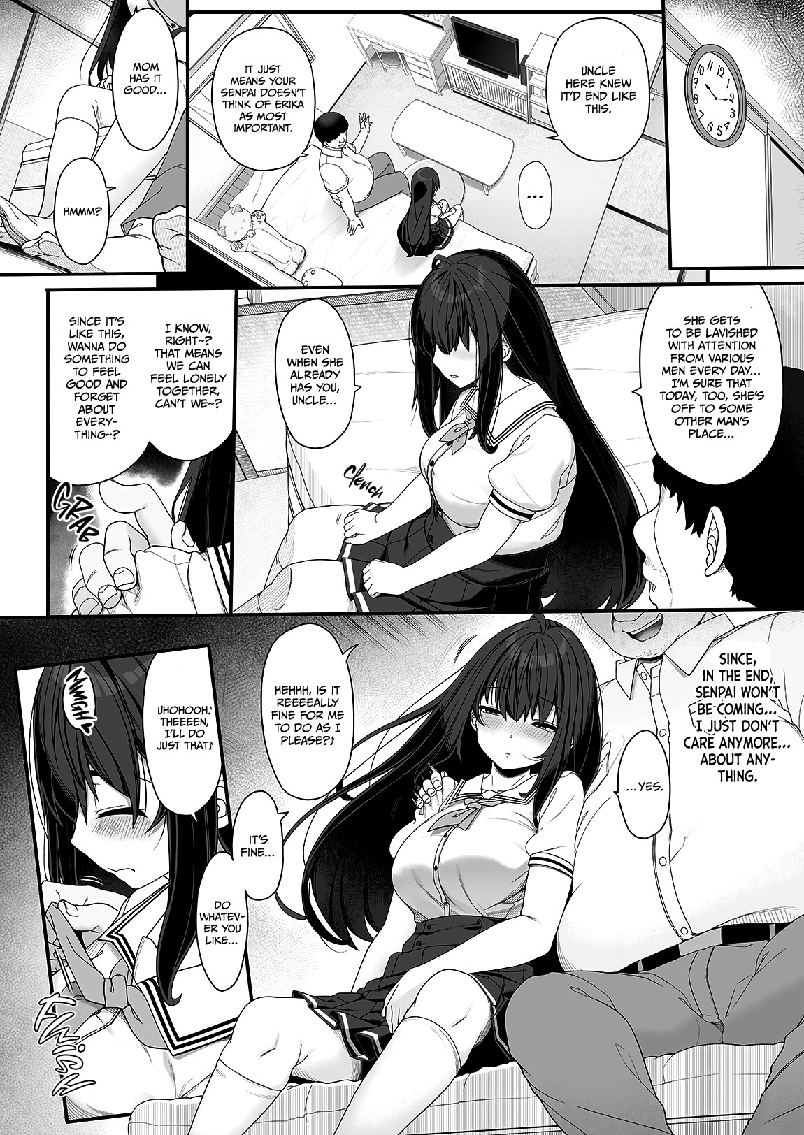 Hentai Manga Comic-The Seed-Planting Old Man's Lovey-dovey Sexual Training of a Shut-in-Read-9